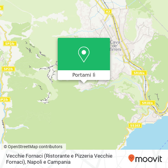 Mappa Vecchie Fornaci (Ristorante e Pizzeria Vecchie Fornaci)