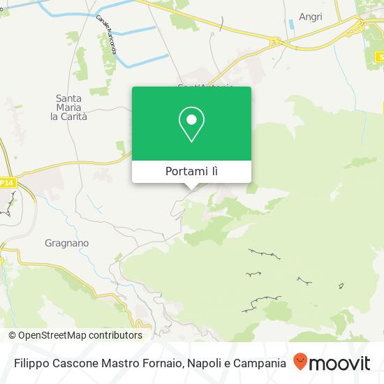 Mappa Filippo Cascone Mastro Fornaio