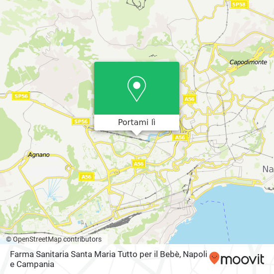 Mappa Farma Sanitaria Santa Maria Tutto per il Bebè