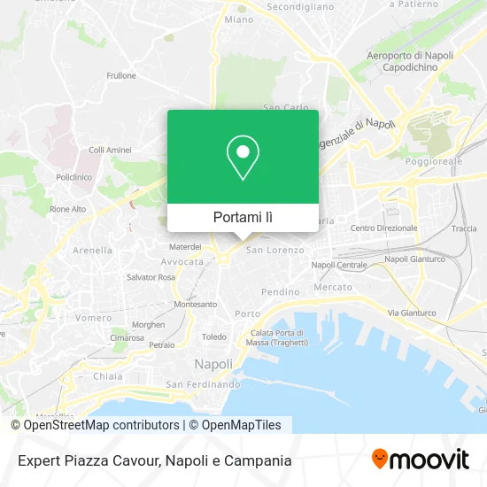 Mappa Expert Piazza Cavour