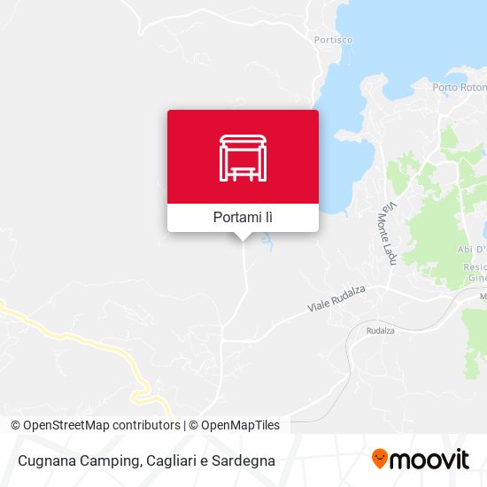 Mappa Cugnana Camping