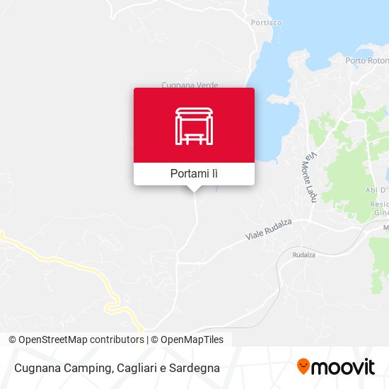 Mappa Cugnana Camping