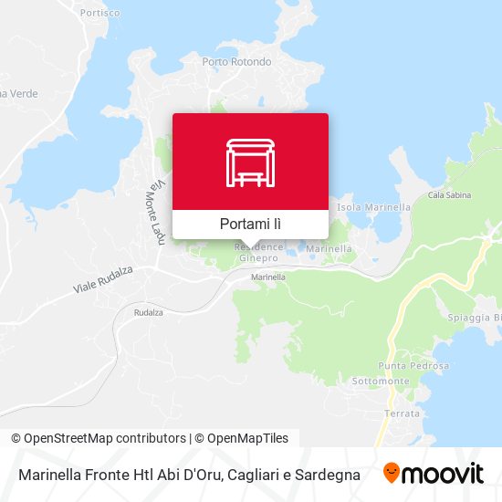 Mappa Marinella Fronte Htl Abi D'Oru
