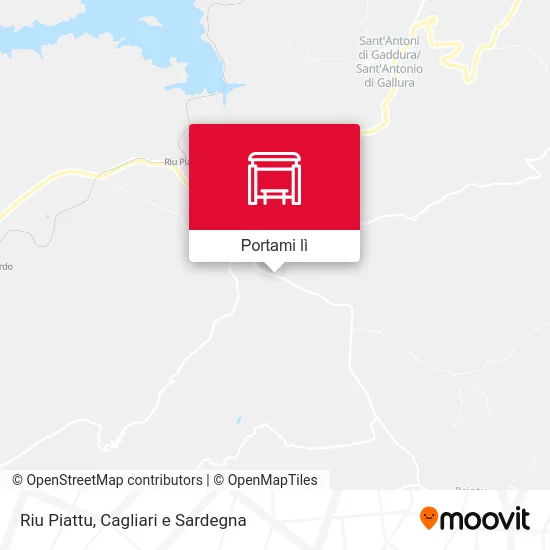 Mappa Riu Piattu
