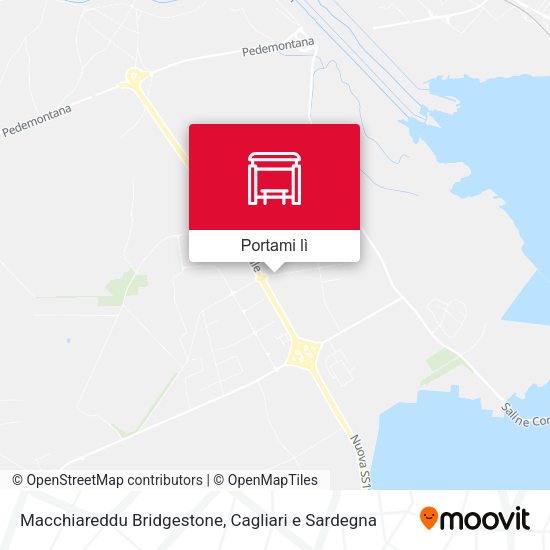 Mappa Macchiareddu Bridgestone