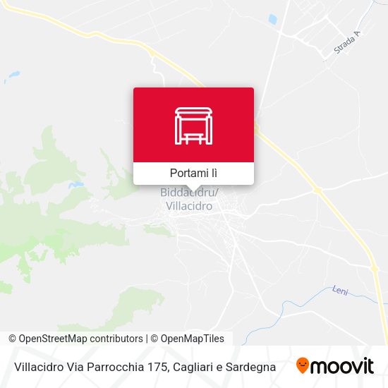 Mappa Villacidro Via Parrocchia 175