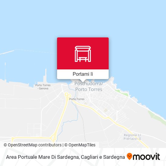 Mappa Area Portuale Mare Di Sardegna