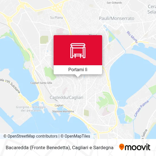 Mappa Bacaredda (Fronte Benedetta)