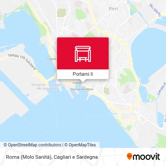 Mappa Roma (Molo Sanità)