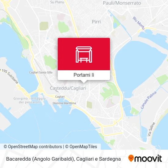 Mappa Bacaredda (Angolo Garibaldi)