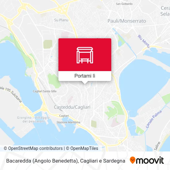 Mappa Bacaredda (Angolo Benedetta)