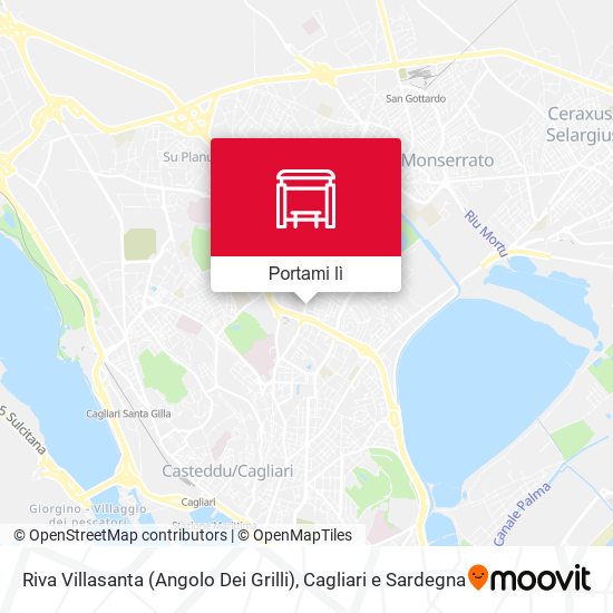 Mappa Riva Villasanta (Angolo Dei Grilli)