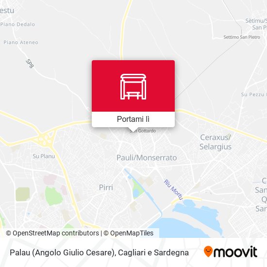 Mappa Palau (Angolo Giulio Cesare)
