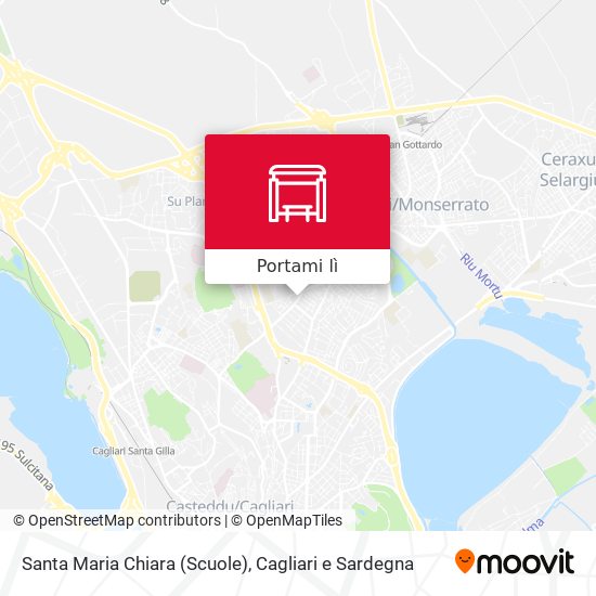 Mappa Santa Maria Chiara (Scuole)