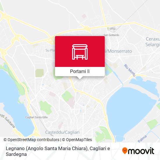 Mappa Legnano (Angolo Santa Maria Chiara)