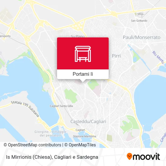 Mappa Is Mirrionis (Chiesa)