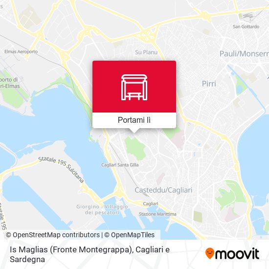 Mappa Is Maglias (Fronte Montegrappa)