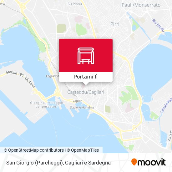 Mappa San Giorgio (Parcheggi)