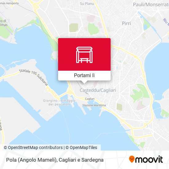 Mappa Pola (Angolo Mameli)