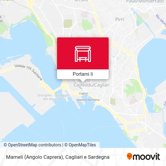 Mappa Mameli (Angolo Caprera)