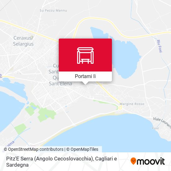 Mappa Pitz'E Serra (Angolo Cecoslovacchia)