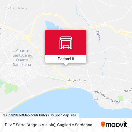 Mappa Pitz'E Serra (Angolo Viniola)