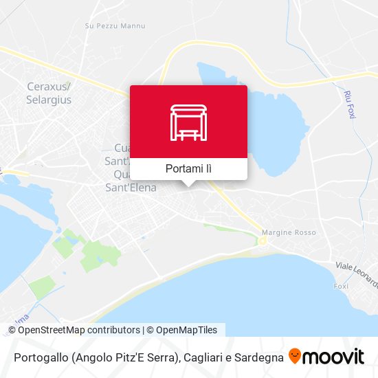 Mappa Portogallo (Angolo Pitz'E Serra)
