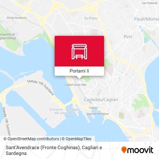 Mappa Sant'Avendrace (Fronte Coghinas)