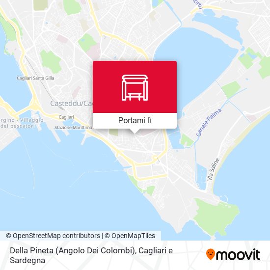Mappa Della Pineta (Angolo Dei Colombi)