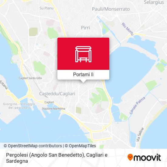 Mappa Pergolesi (Angolo San Benedetto)