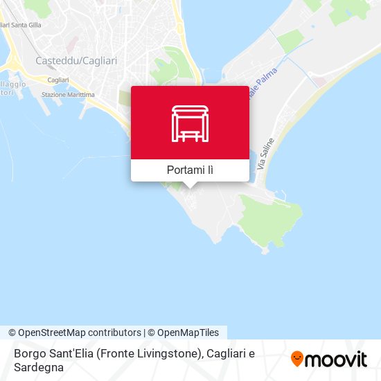 Mappa Borgo Sant'Elia (Fronte Livingstone)