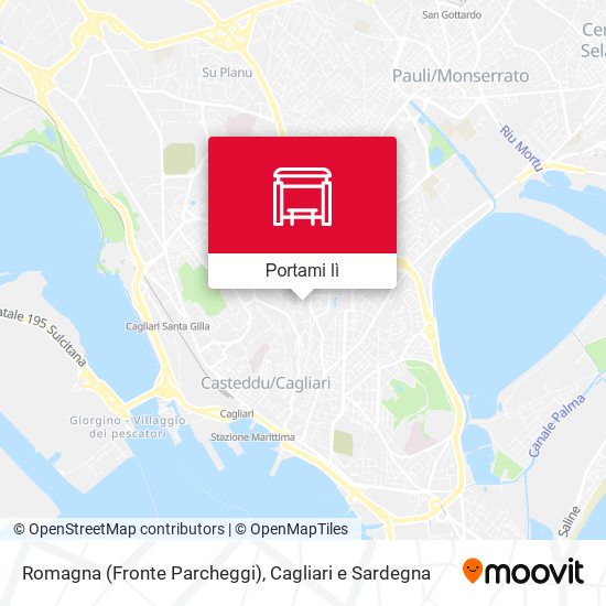 Mappa Romagna (Fronte Parcheggi)