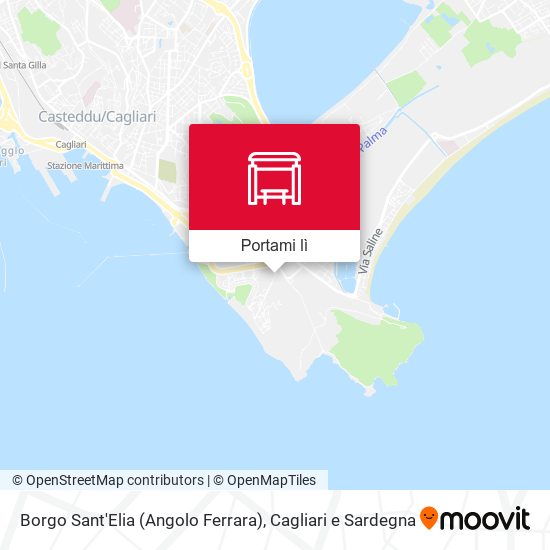 Mappa Borgo Sant'Elia (Angolo Ferrara)