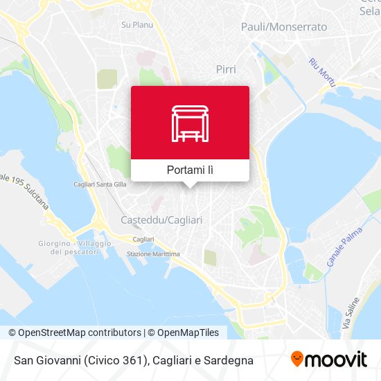 Mappa San Giovanni (Civico 361)