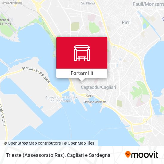 Mappa Trieste (Assessorato Ras)