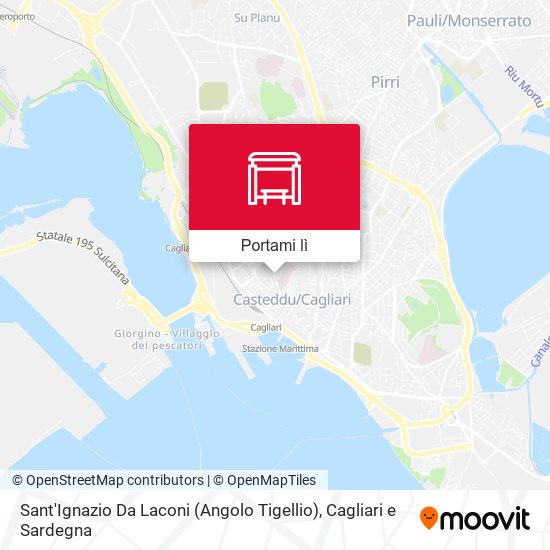 Mappa Sant'Ignazio Da Laconi (Angolo Tigellio)