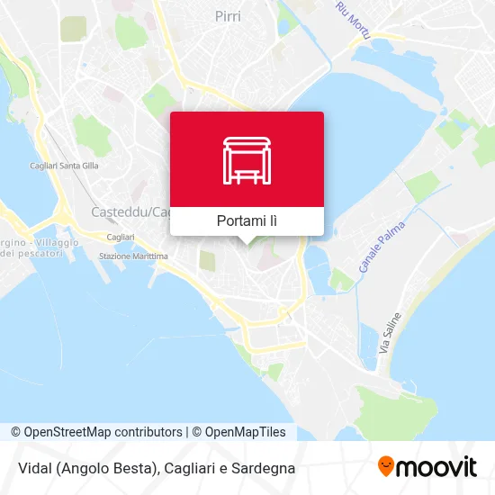 Mappa Vidal (Angolo Besta)