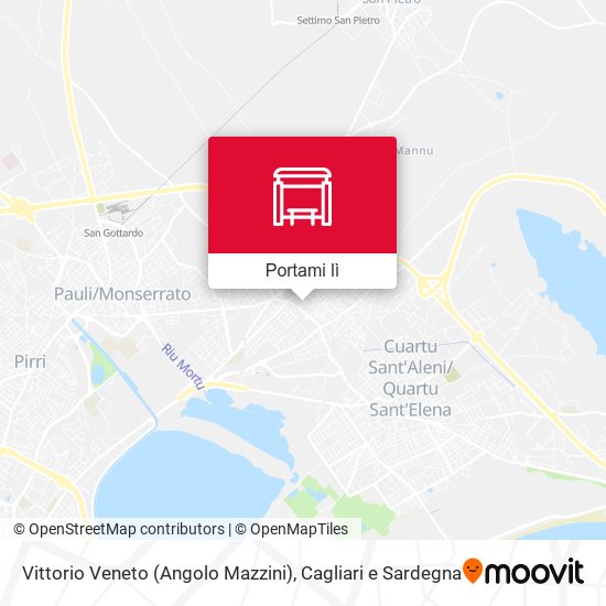 Mappa Vittorio Veneto (Angolo Mazzini)