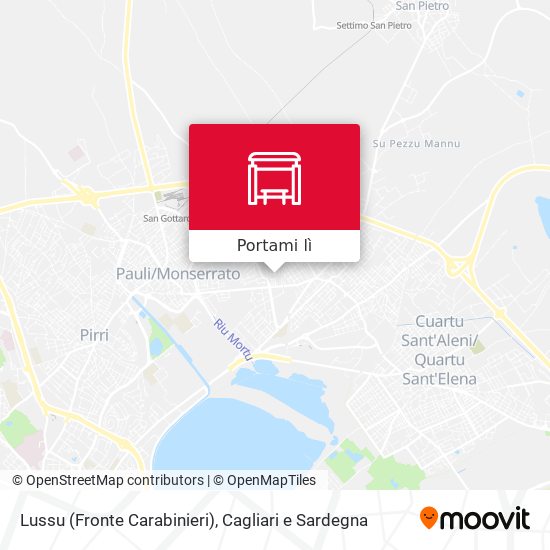Mappa Lussu (Fronte Carabinieri)