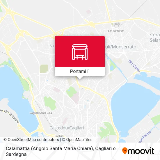 Mappa Calamattia (Angolo Santa Maria Chiara)