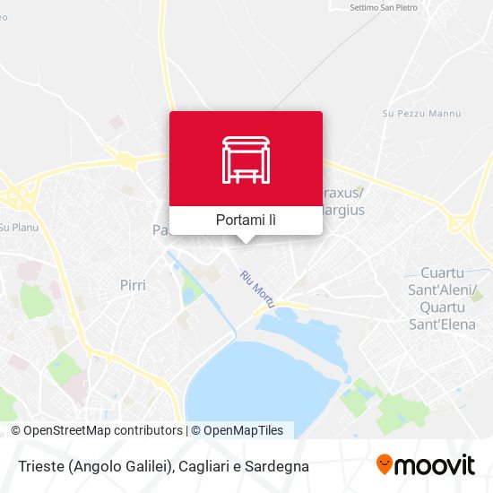 Mappa Trieste (Angolo Galilei)