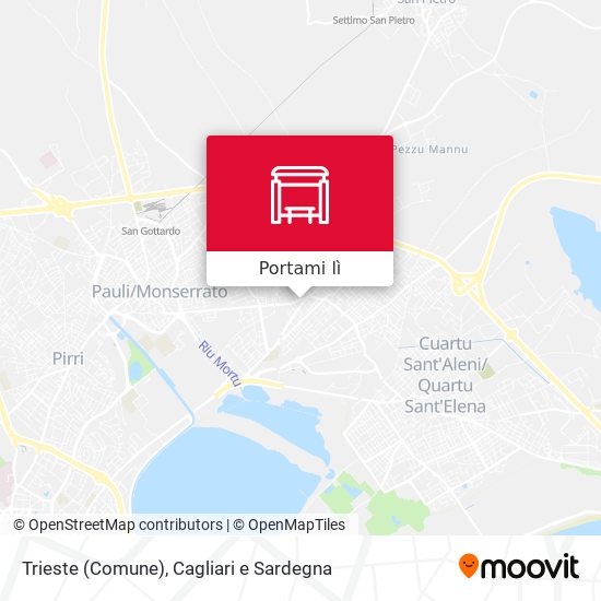 Mappa Trieste (Comune)