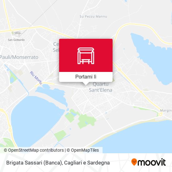 Mappa Brigata Sassari (Banca)
