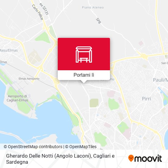 Mappa Gherardo Delle Notti (Angolo Laconi)