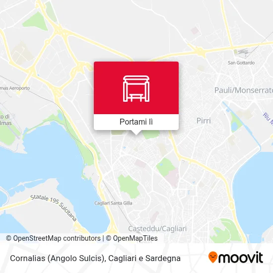 Mappa Cornalias (Angolo Sulcis)