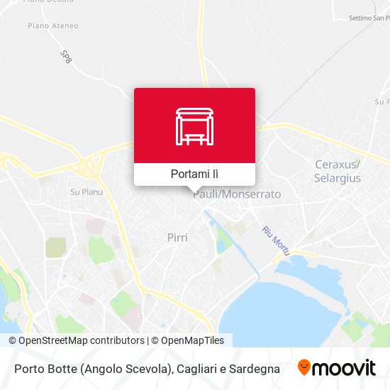 Mappa Porto Botte (Angolo Scevola)