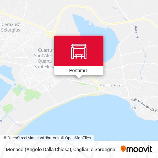 Mappa Monaco (Angolo Dalla Chiesa)