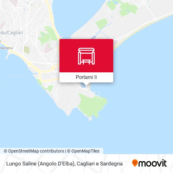 Mappa Lungo Saline (Angolo D'Elba)