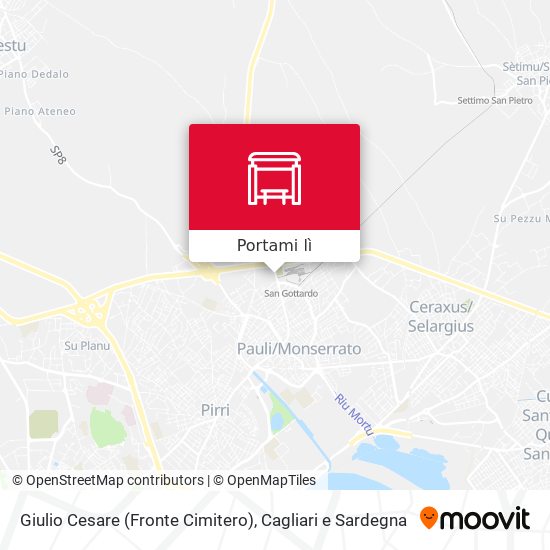 Mappa Giulio Cesare (Fronte Cimitero)