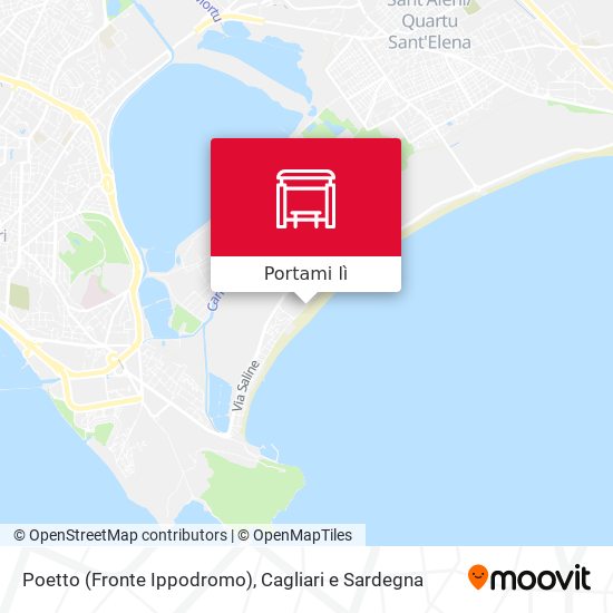 Mappa Poetto (Fronte Ippodromo)